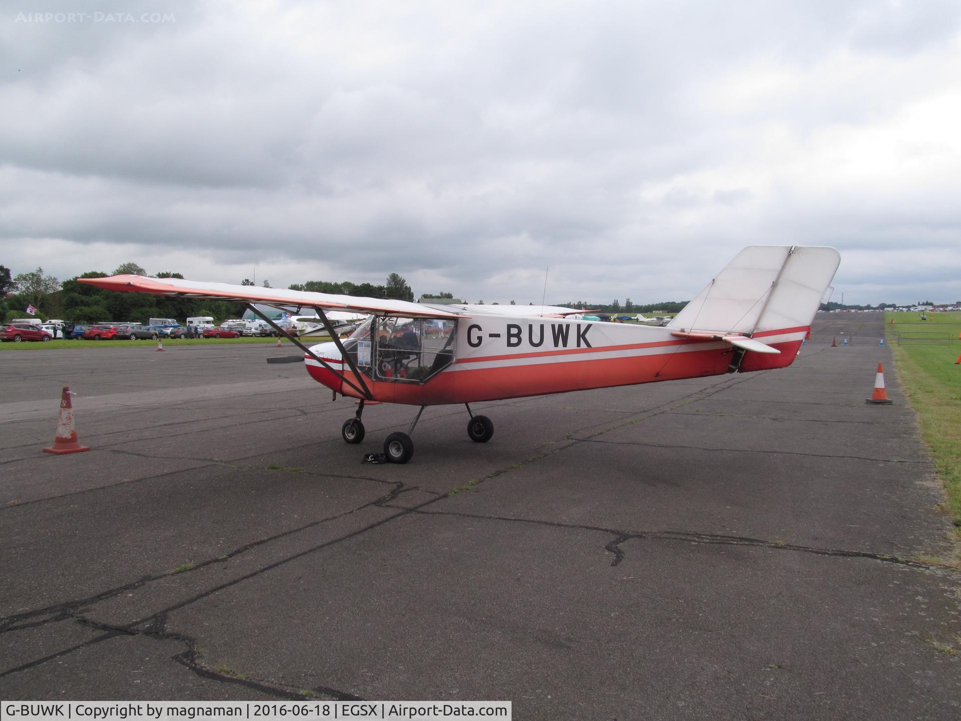 G-BUWK, 1993 Rans S-6ES Coyote II C/N PFA 204A-12448, old rans