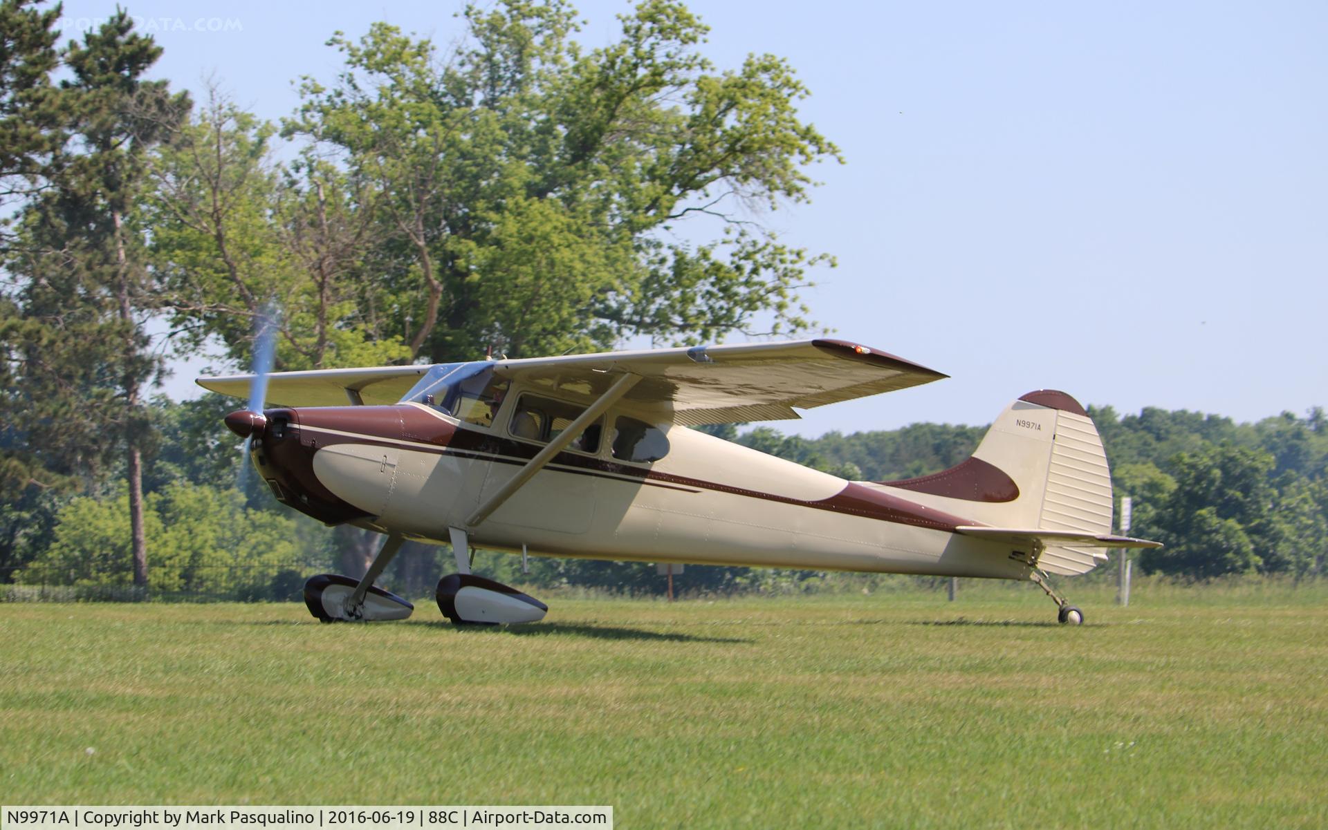 N9971A, 1950 Cessna 170A C/N 19629, Cessna 170A