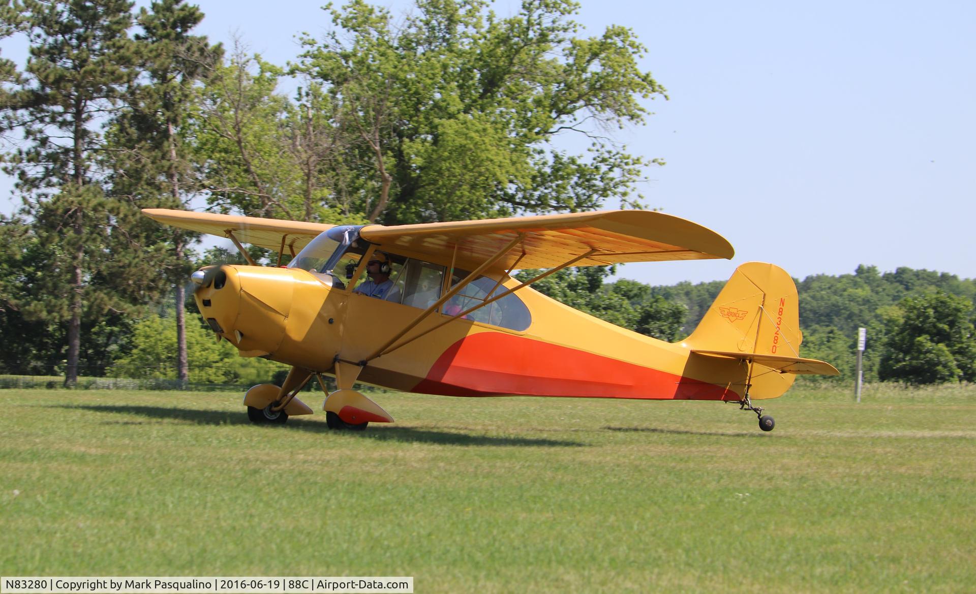 N83280, 1946 Champion 7AC C/N 7AC-1947, Aeronca 7AC