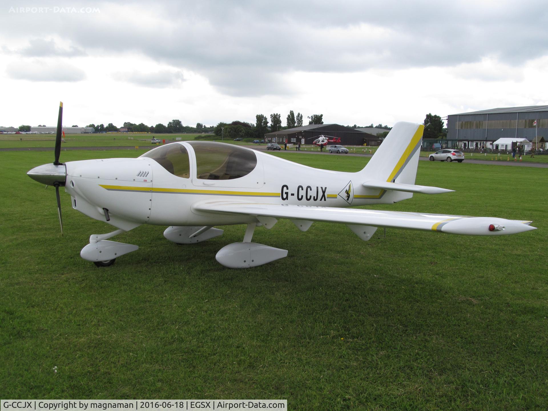 G-CCJX, 2006 Europa XS Tri-Gear C/N PFA 247-13727, nice kit plane