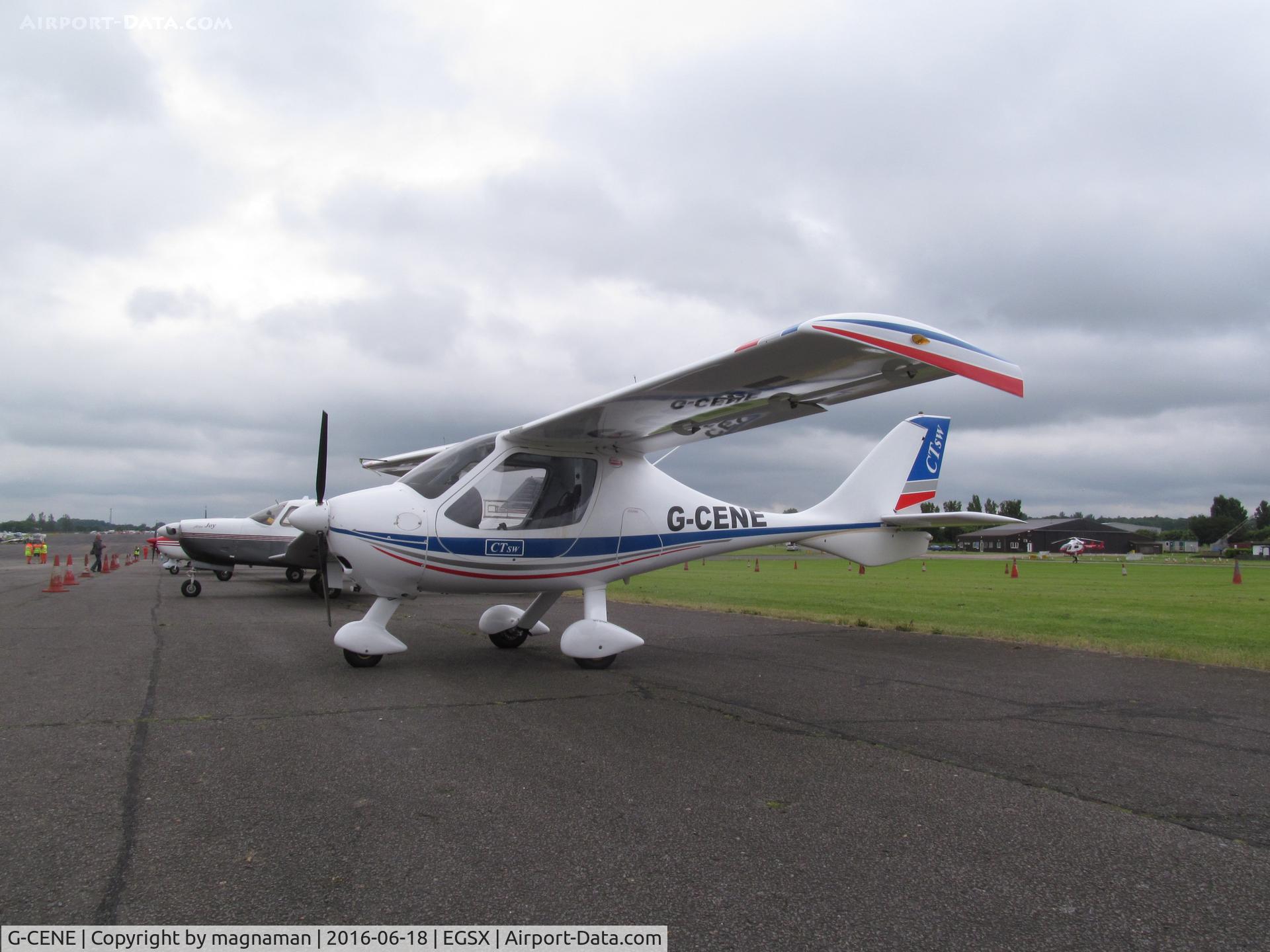 G-CENE, 2007 Flight Design CTSW C/N 8273, different!