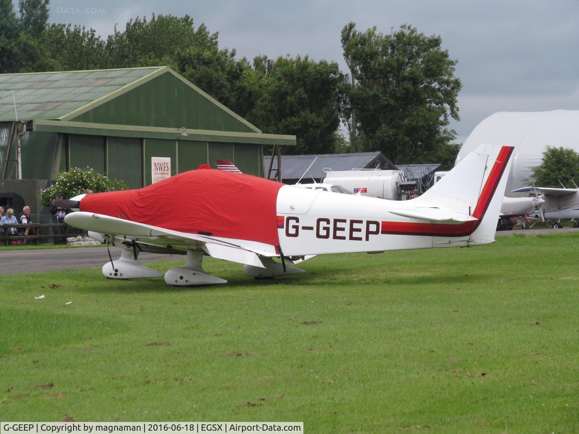 G-GEEP, 1980 Robin R-1180TD Aiglon C/N 266, not as good as a jodel