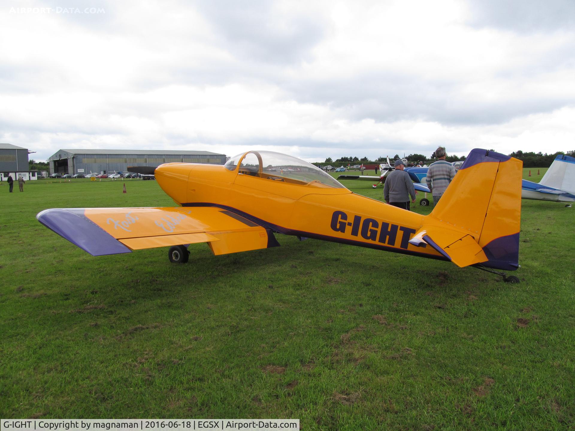 G-IGHT, 2010 Vans RV-8 C/N PFA 303-14520, nice vans
