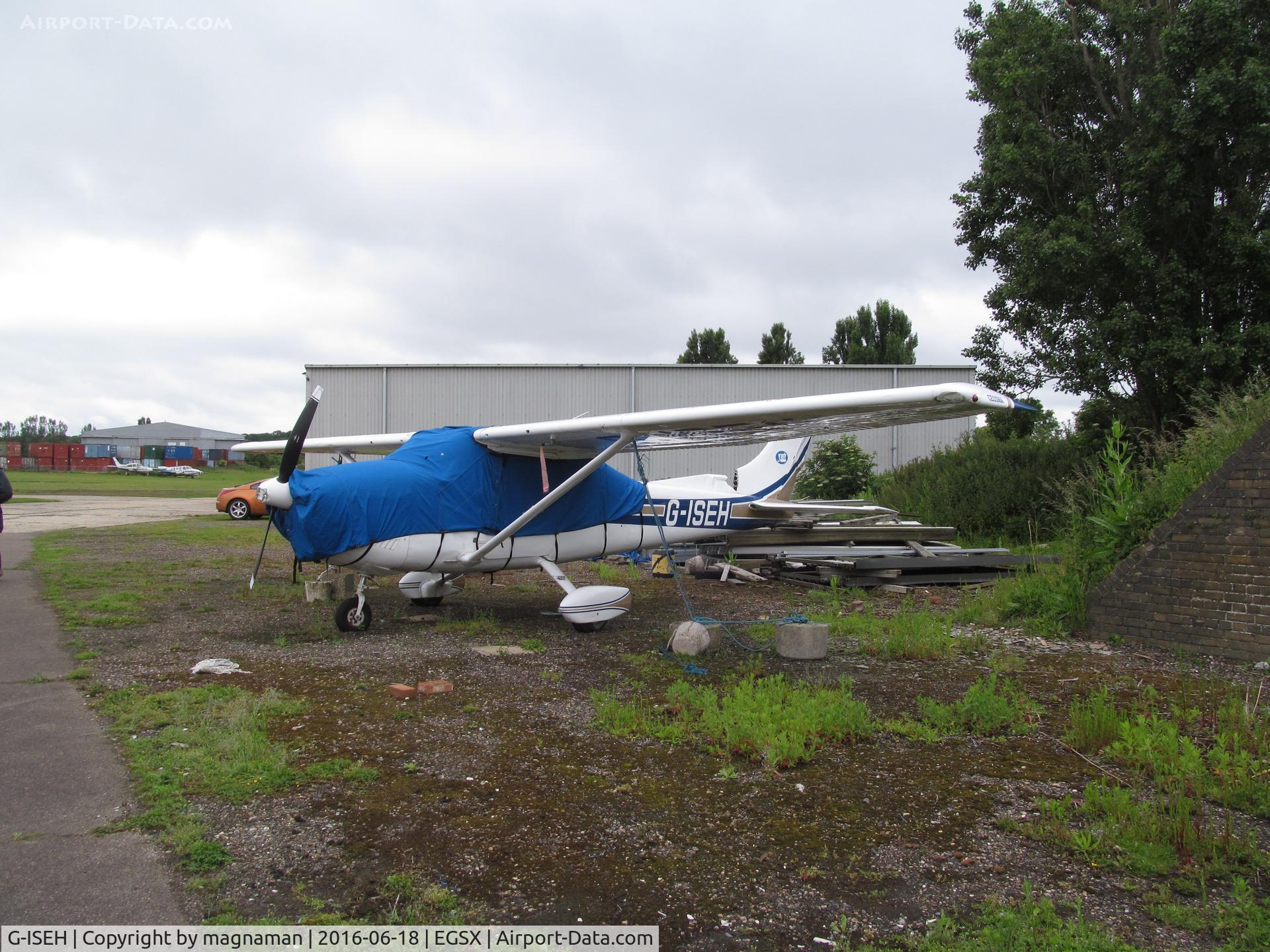 G-ISEH, 1981 Cessna 182R Skylane C/N 182-67843, seen better days!