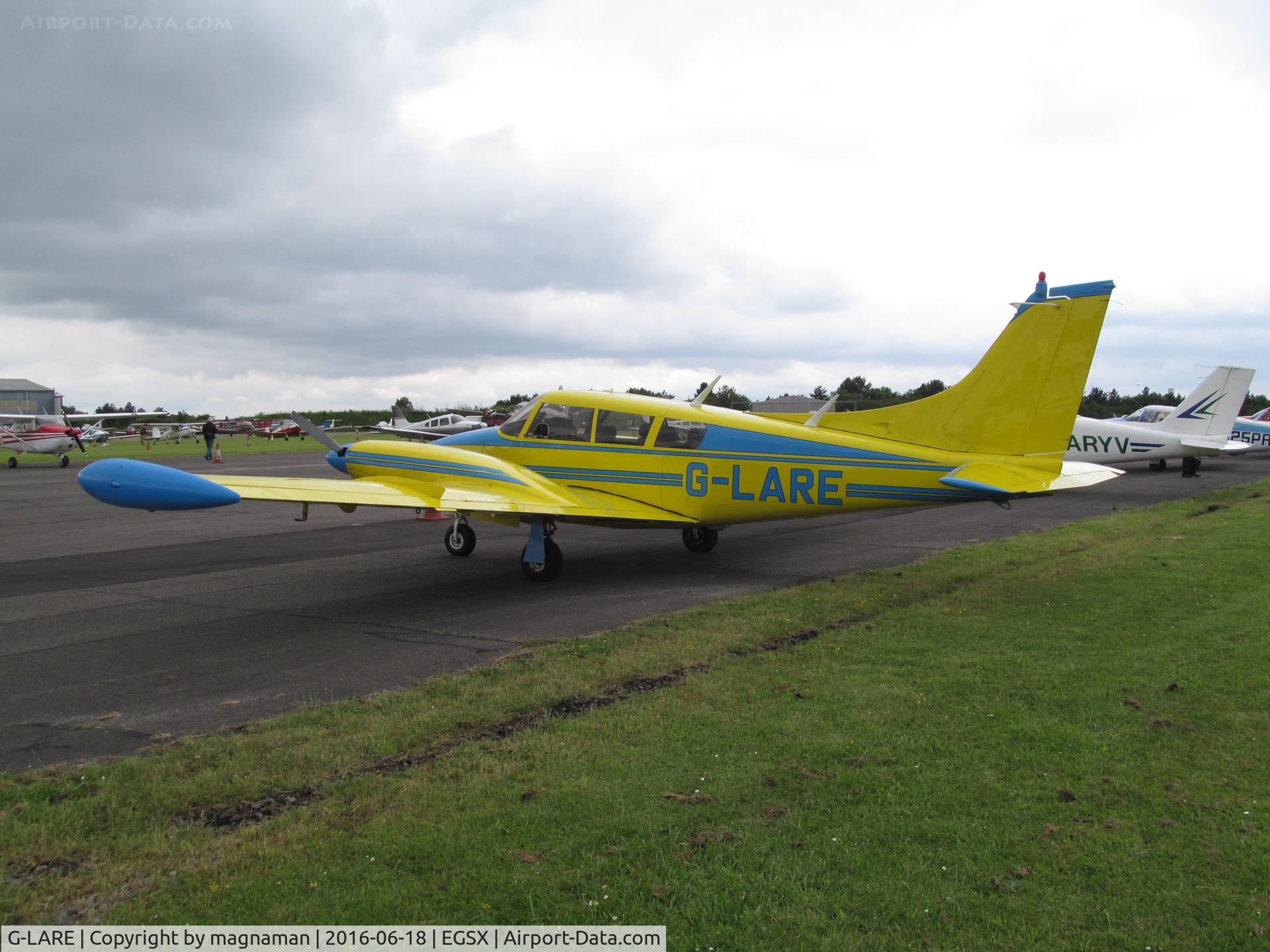 G-LARE, 1970 Piper PA-39 Twin Comanche C/R C/N 39-16, at 2016 fly in