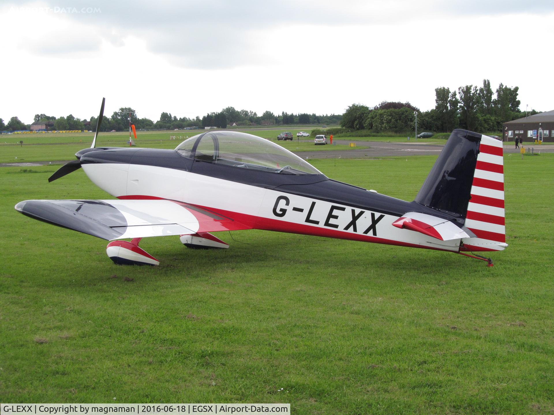 G-LEXX, 2002 Vans RV-8 C/N PFA 303-13896, one of a nice quartet visiting