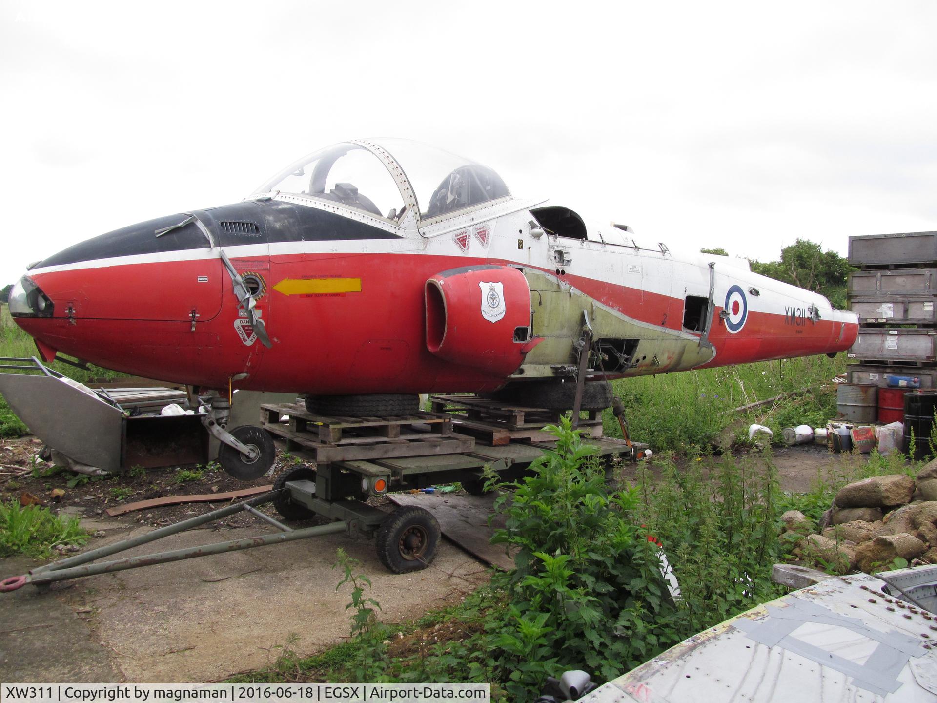 XW311, 1970 BAC 84 Jet Provost T.5 C/N EEP/JP/975, possible refurb?