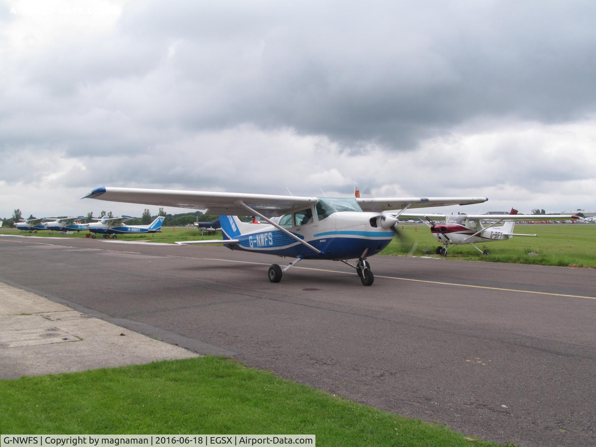 G-NWFS, 1983 Cessna 172P C/N 172-75815, local trainer