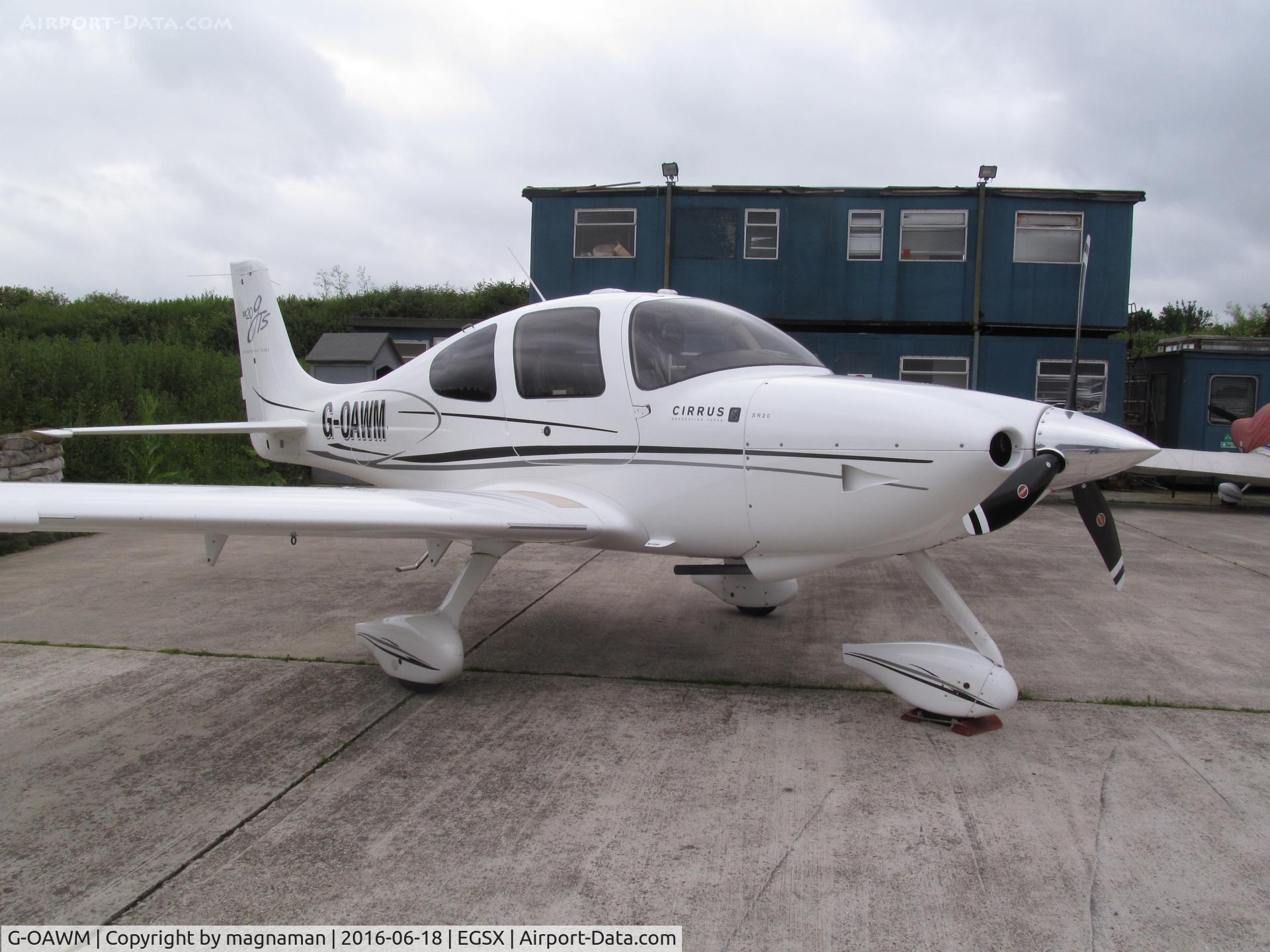 G-OAWM, 2008 Cirrus SR20 GTS G3 C/N 1972, smart lines