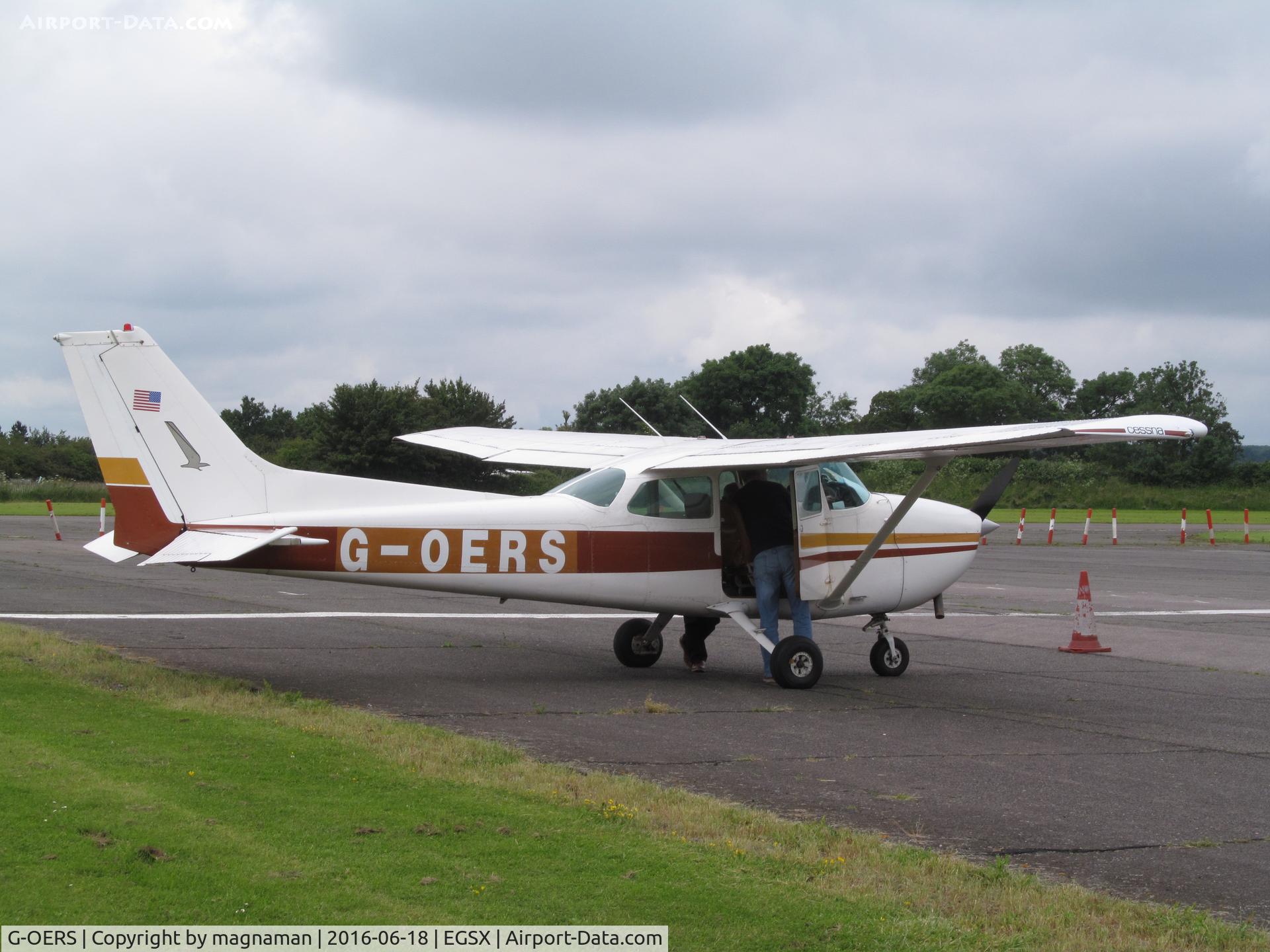 G-OERS, 1977 Cessna 172N C/N 172-68856, at fly in 2016