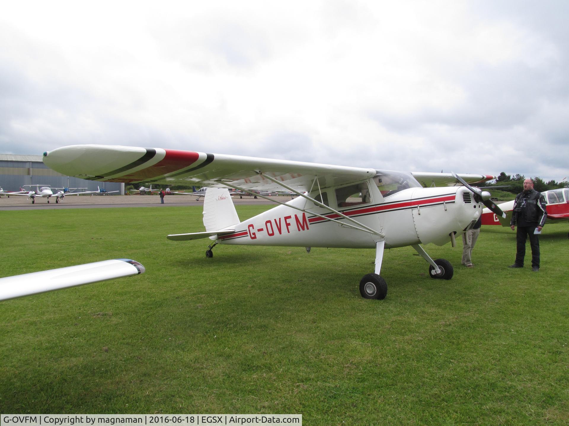 G-OVFM, 1948 Cessna 120 C/N 14720, nice old cessna