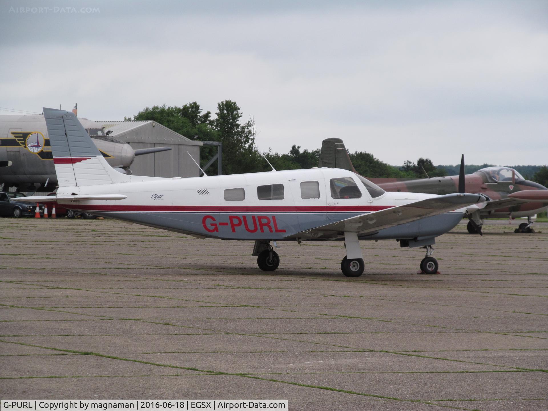 G-PURL, 1994 Piper PA-32R-301 Saratoga II HP C/N 3213078, nice pearl