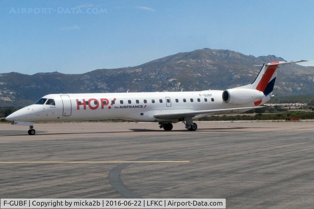 F-GUBF, 2002 Embraer EMB-145MP (ERJ-145MP) C/N 145669, Taxiing