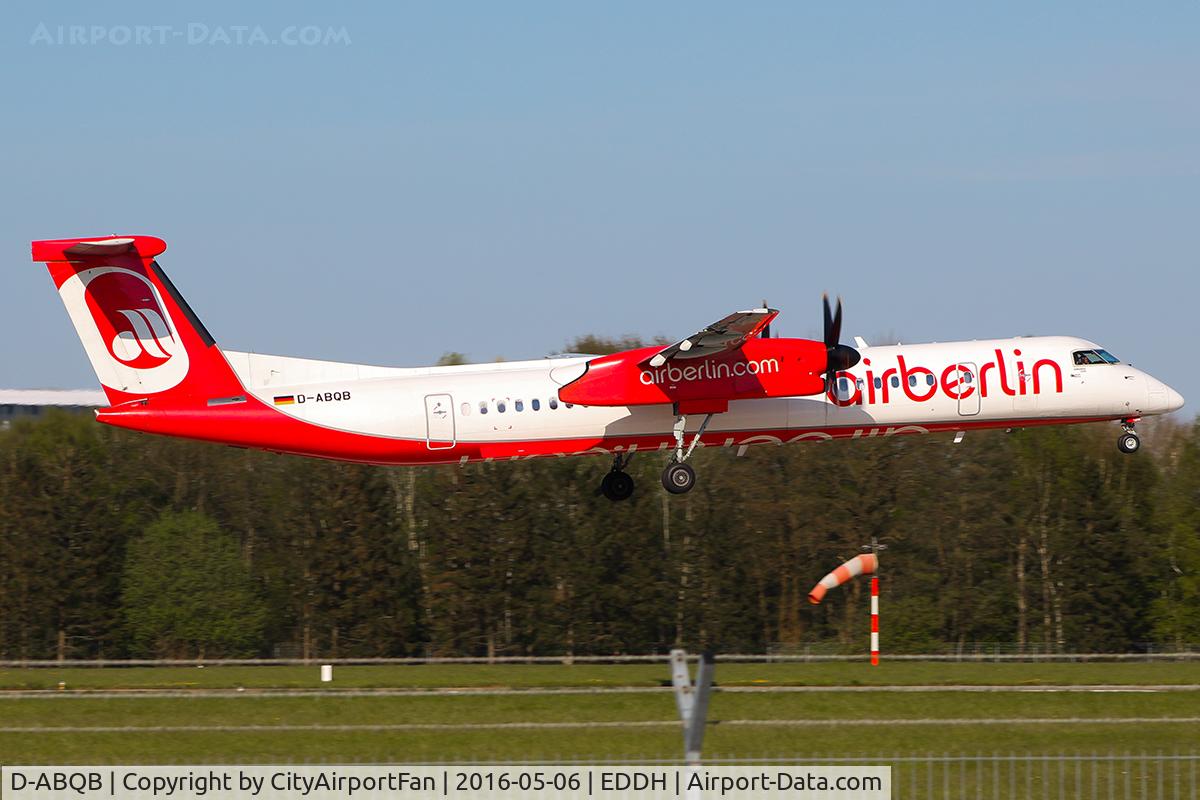 D-ABQB, 2008 De Havilland Canada DHC-8-402Q Dash 8 C/N 4226, Air Berlin (BER/AB)