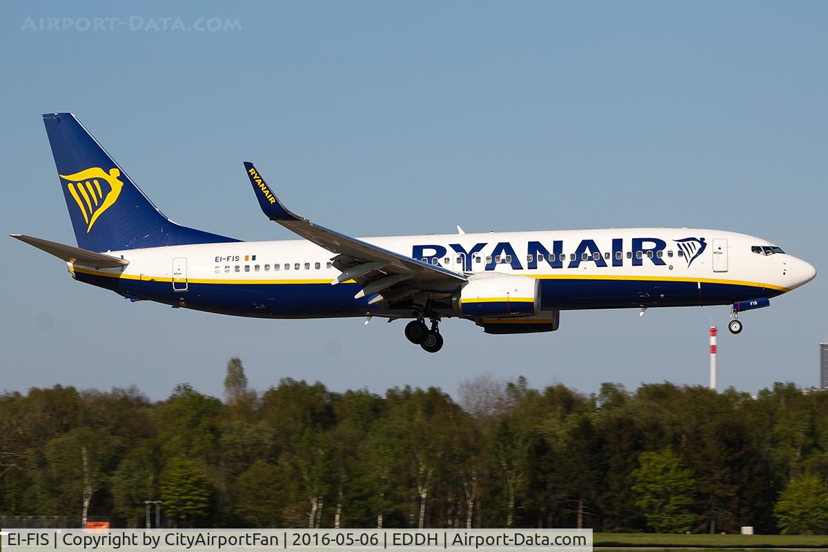 EI-FIS, 2015 Boeing 737-8AS C/N 44704, Ryanair (RYR/FR)