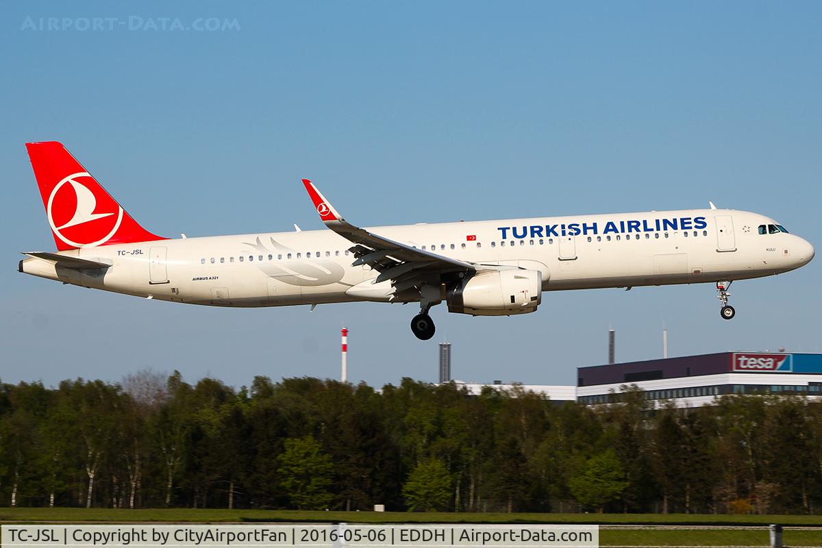 TC-JSL, 2011 Airbus A321-231 C/N 5667, Turkish Airlines (THY/TK)