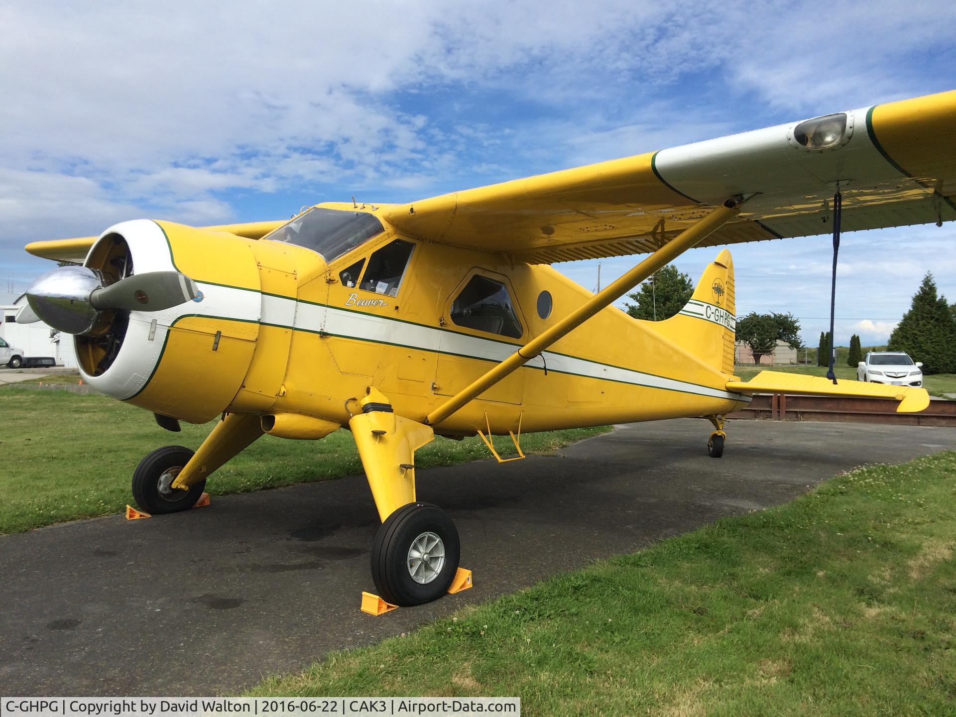 C-GHPG, 1954 De Havilland Canada DHC-2 Beaver Mk.1 C/N 713, Delta Heritage Air Park