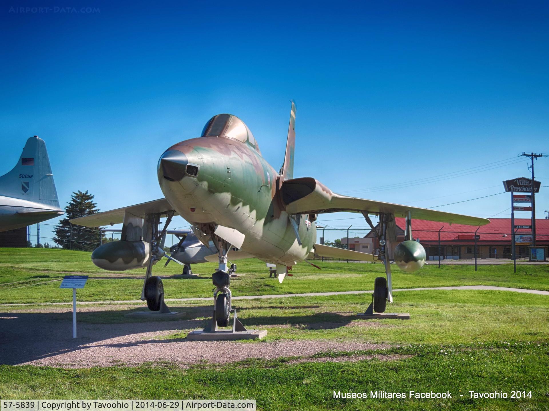 57-5839, 1957 Republic F-105B Thunderchief C/N B.76, Republic F-105B 'Thunderchief'