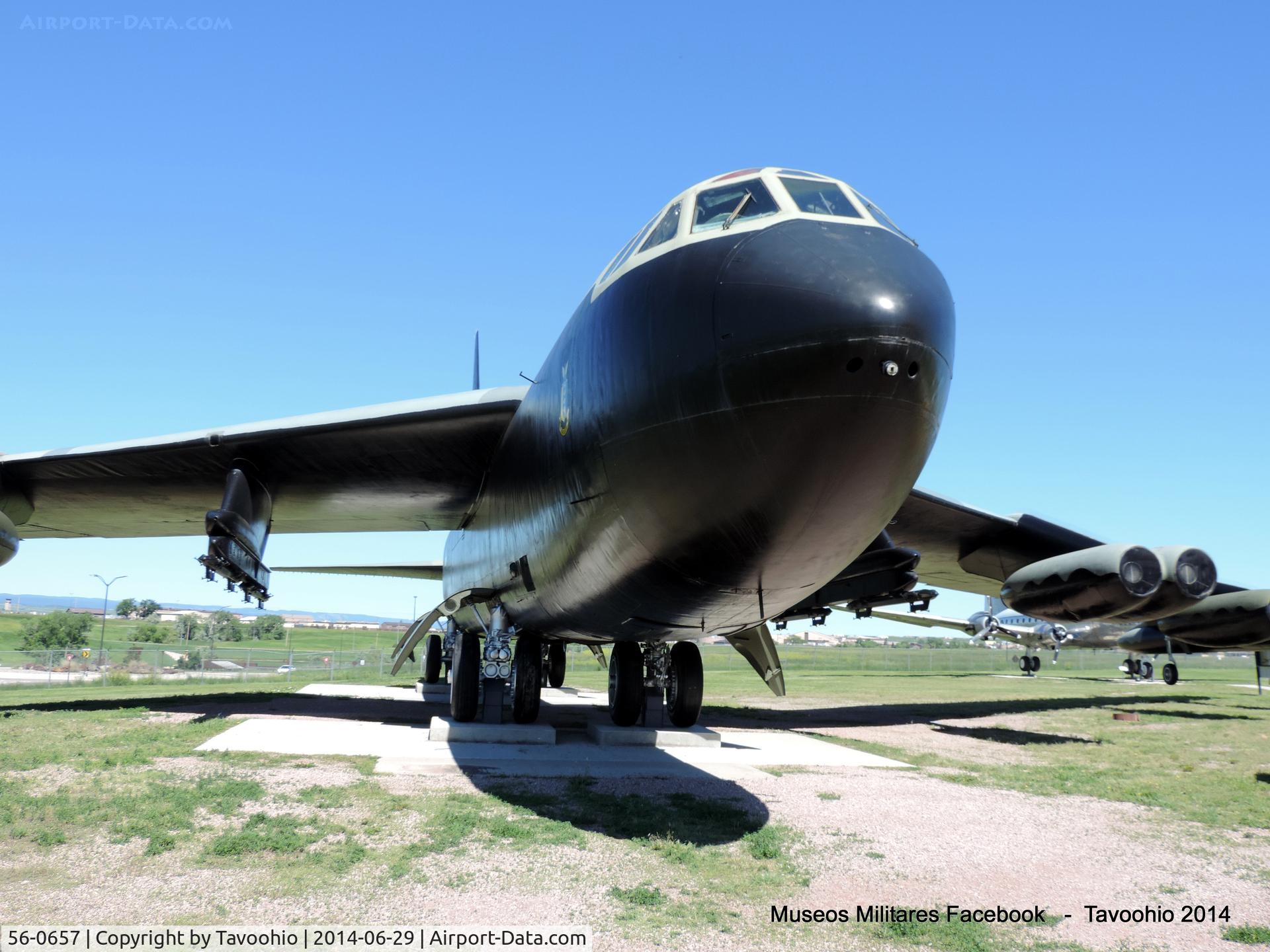 56-0657, 1956 Boeing B-52D-30-BW Stratofortress C/N 464028, Boeing B-52D Stratofortress