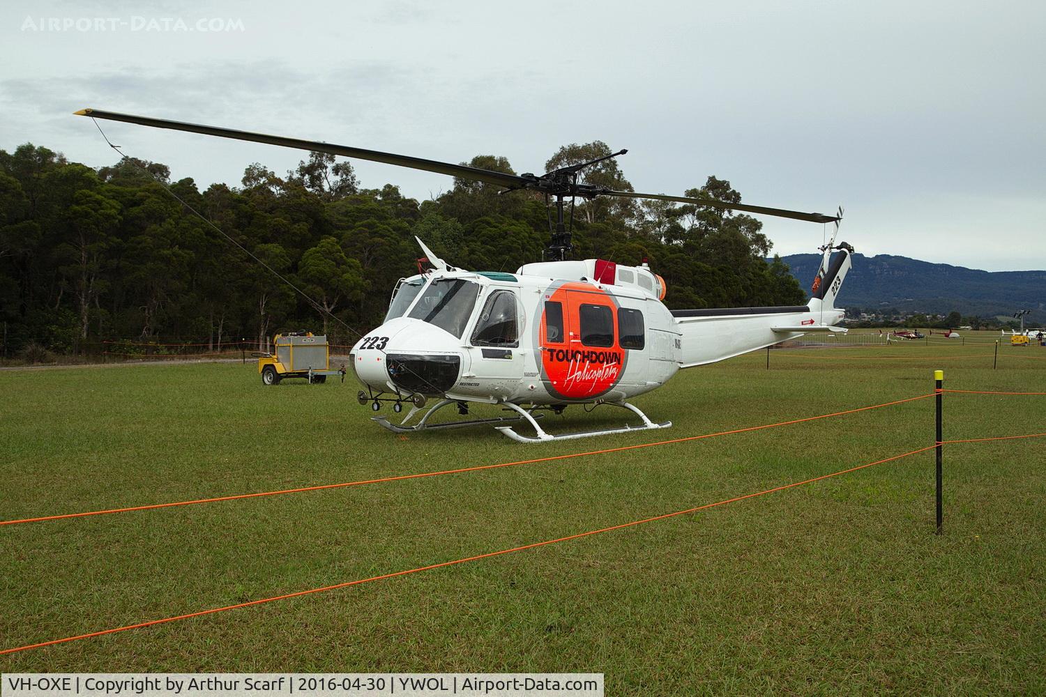 VH-OXE, 1967 Bell UH-1H Iroquois C/N 9385, VH-OXE Wings over Illawarra 2016