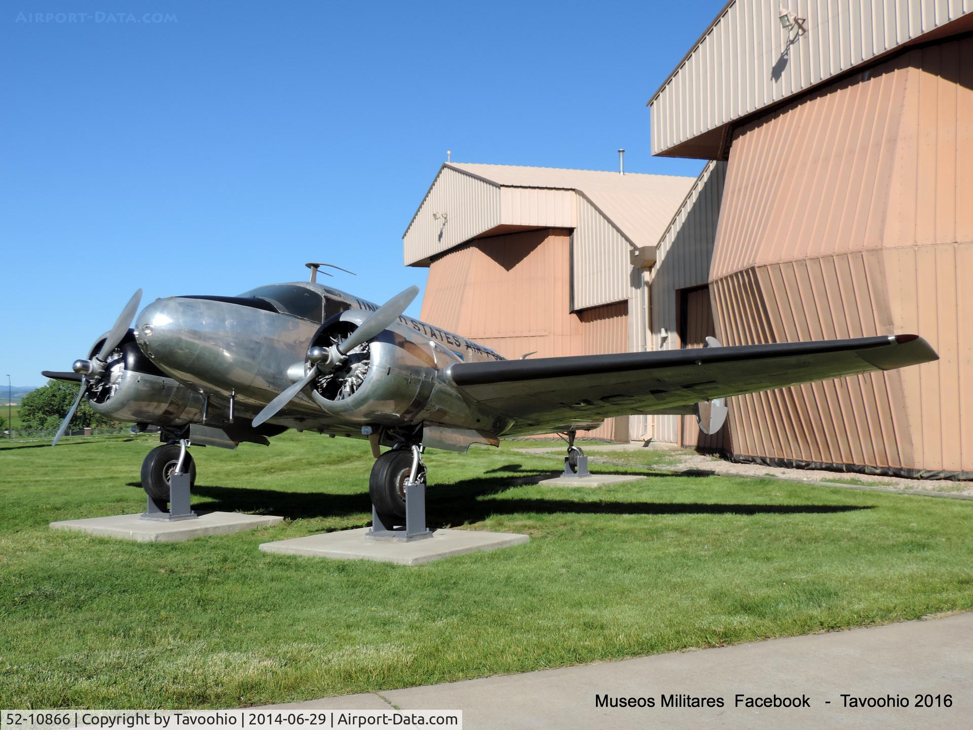 52-10866, 1952 Beech C-45H Expeditor C/N AF-796, Beech C-45H Expedito