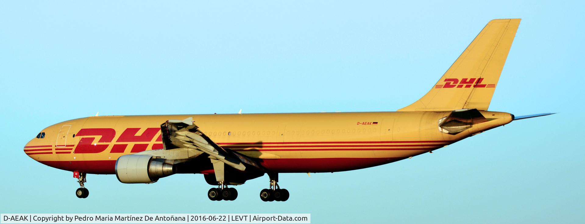 D-AEAK, 1992 Airbus A300B4-622R(F) C/N 670, Foronda - Vitoria-Gasteiz - España