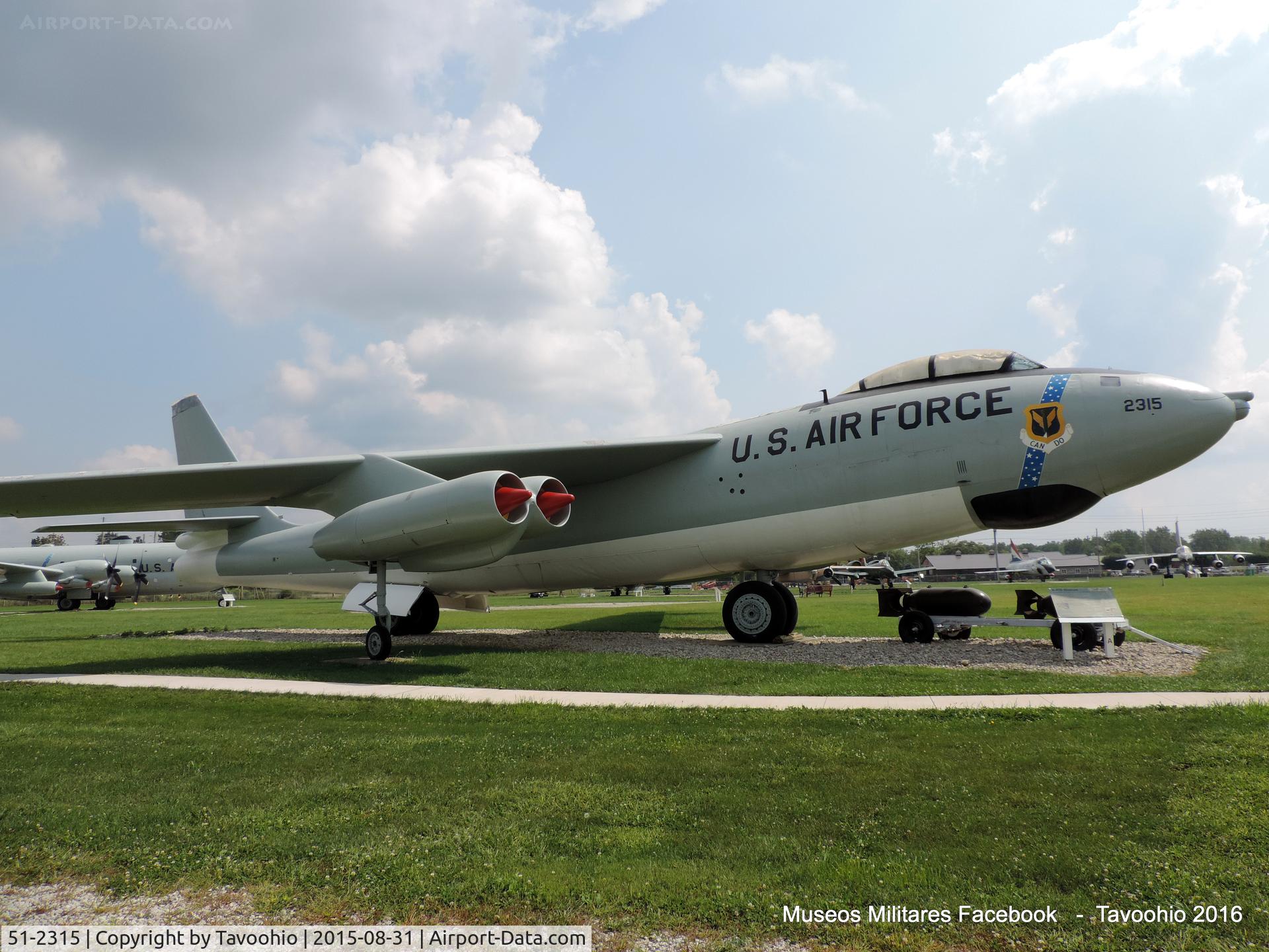 51-2315, 1951 Boeing B-47B-50-BW Stratojet C/N 450368, B-47B-50-BW Stratojet