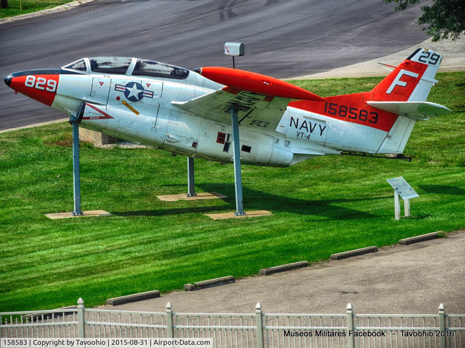 158583, Rockwell T-2C Buckeye C/N 346-9, North American T-2C Buckeye