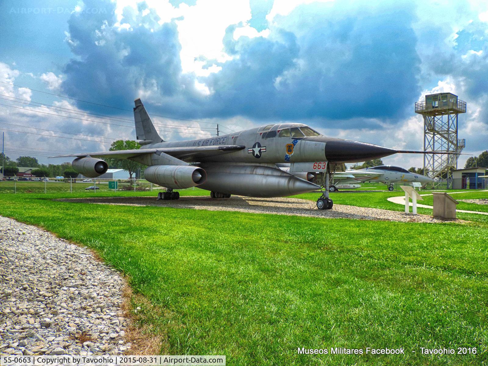 55-0663, 1955 Convair TB-58A Hustler C/N 4, Convair TB-58A Hustler