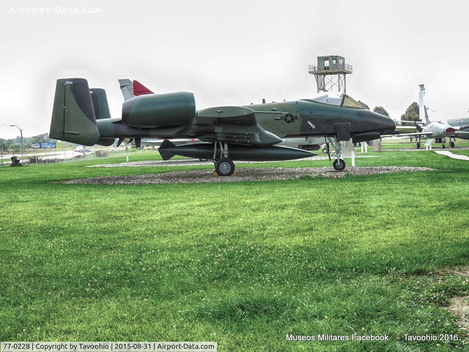 77-0228, 1977 Fairchild Republic A-10A Thunderbolt II C/N A10-0153, A-10A Thunderbolt II