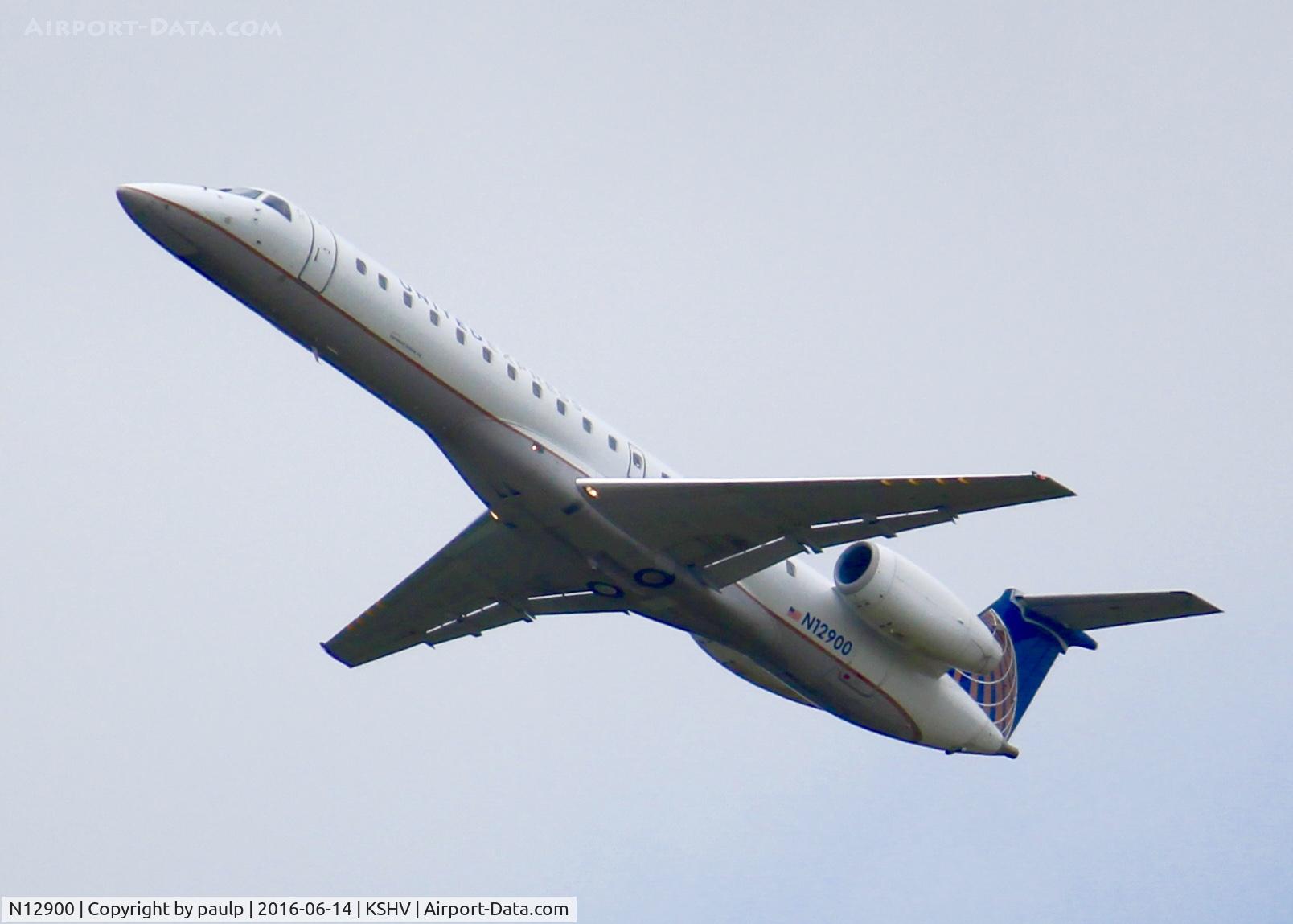 N12900, 2001 Embraer ERJ-145LR (EMB-145LR) C/N 145511, At Shreveport Regional.