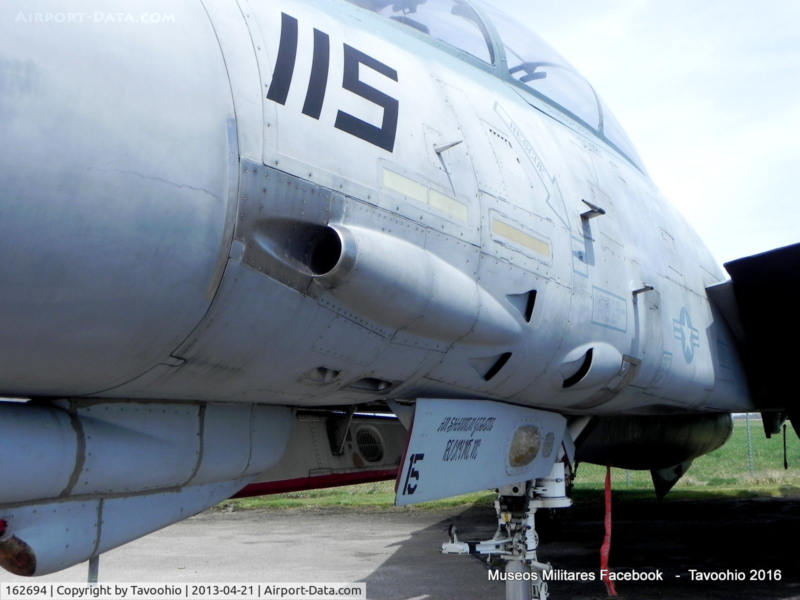 162694, Grumman F-14A-140-GR C/N 540, Grumman F-14B Tomcat