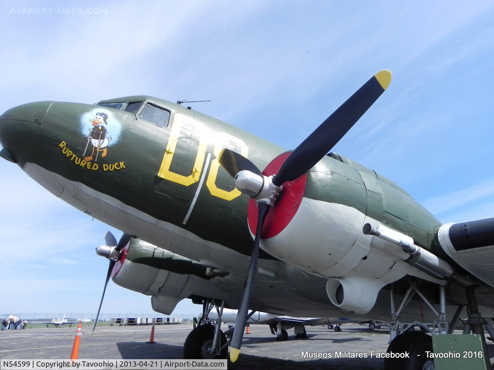 N54599, 1945 Douglas C-47B Skytrain C/N 16931/34189, Douglas C-47 Skytrain