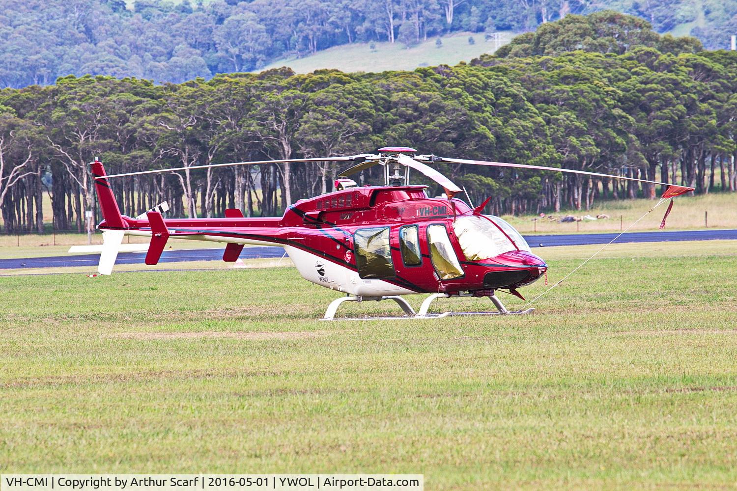 VH-CMI, 2008 Bell 407 C/N 53899, VH-CMI Wings over Illawarra 2016