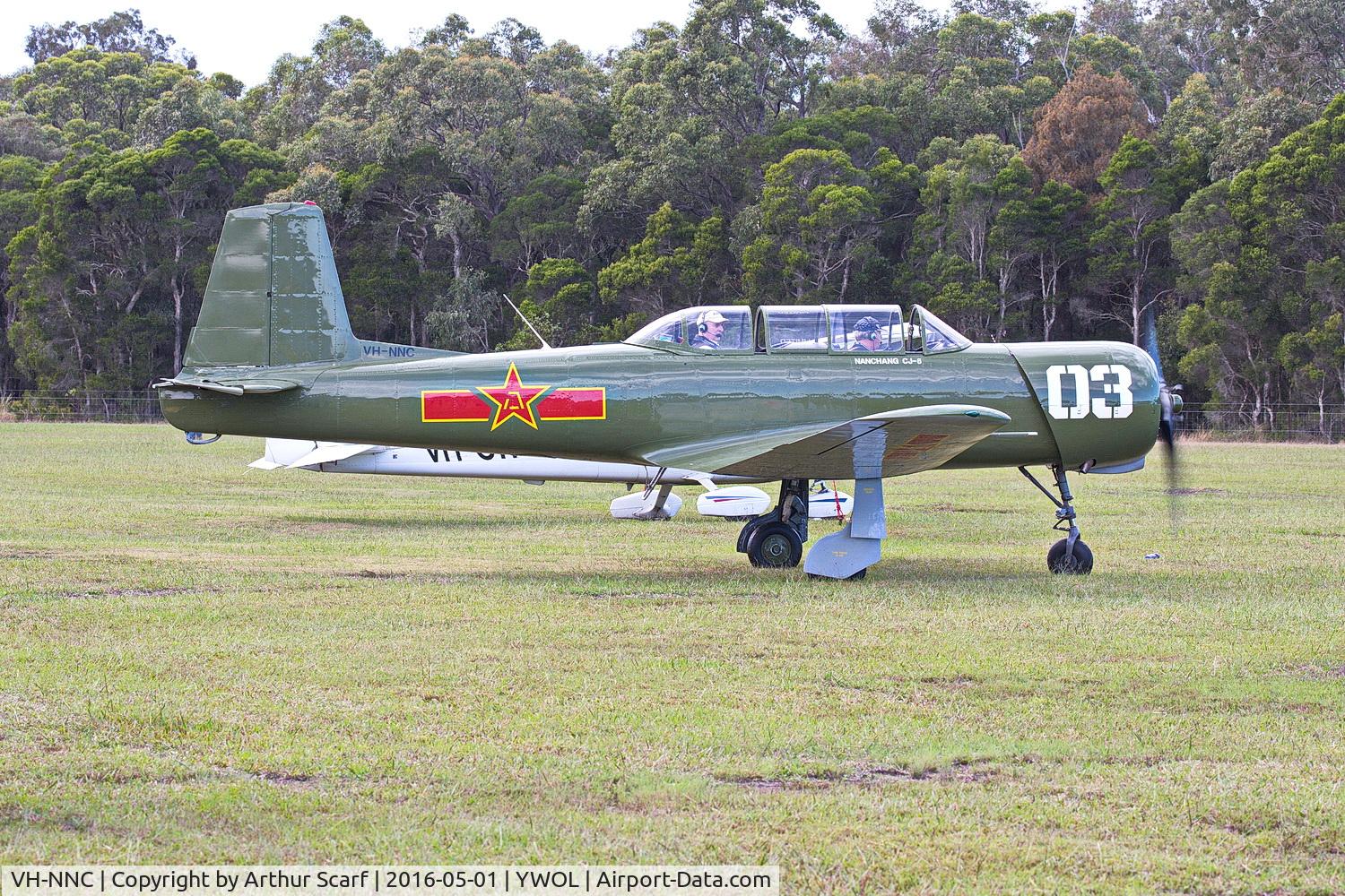 VH-NNC, 1970 Nanchang CJ-6 C/N 2751248, VH-NNC Wings over Illawarra 2016