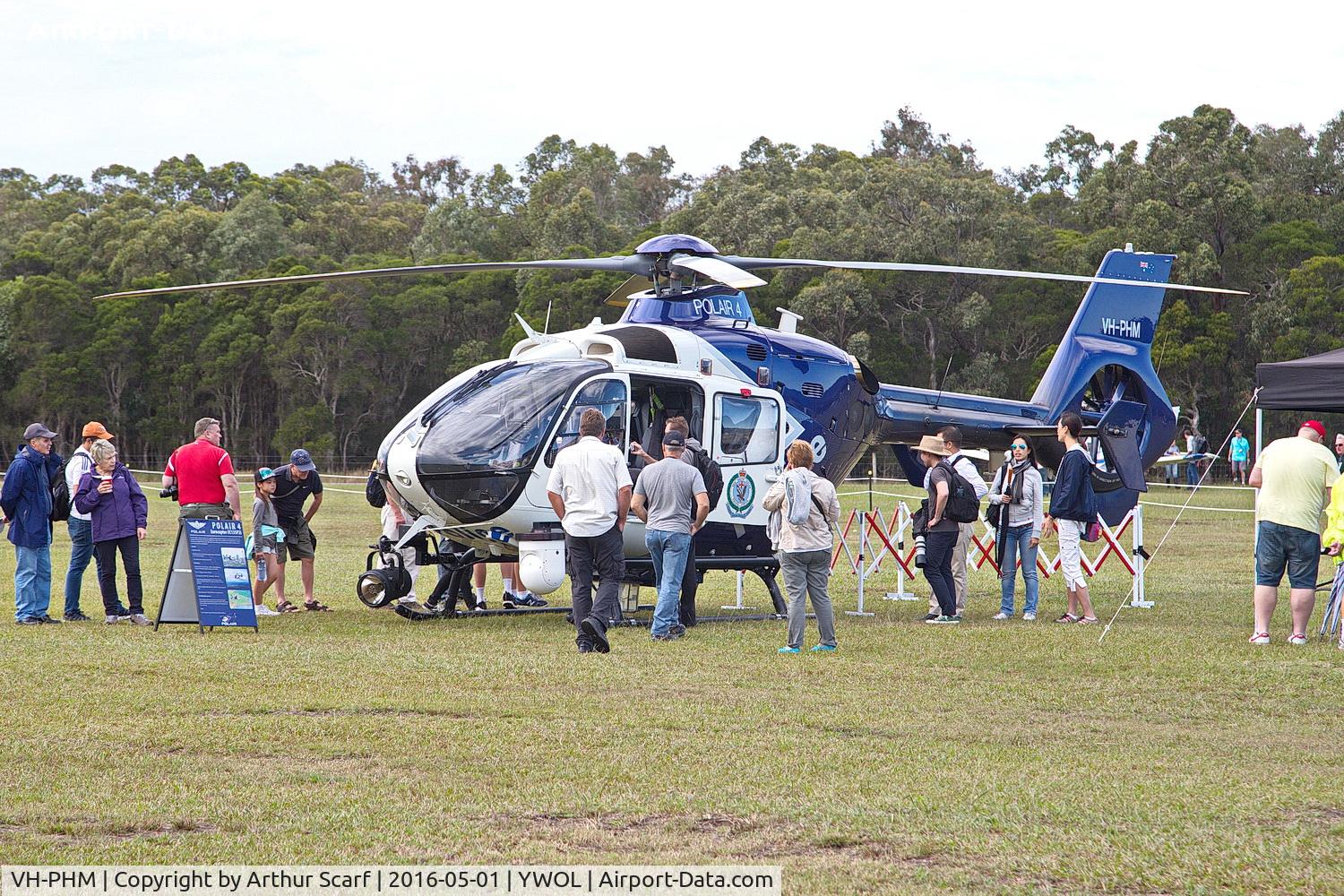 VH-PHM, 2010 Eurocopter EC-135P-2 C/N 0914, VH-PHM Wings over Illawarra 2016