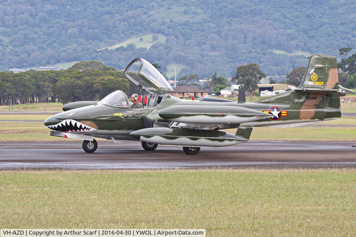 VH-AZD, 1965 Cessna A-37B Dragonfly C/N 43158, VH-AZD Wings over Illawarra 2016