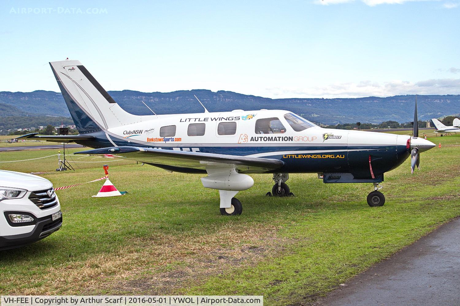 VH-FEE, 2002 Piper PA-46-350P Malibu Mirage C/N 4636336, VH-FEE Wings over Illawarra 2016