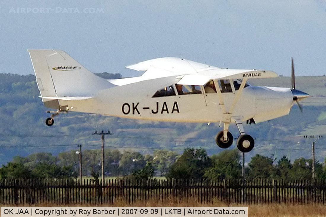 OK-JAA, Maule M-7-235C Orion C/N 25098C, Maule M-7-235C Super Rocket [25098C] Brno-Turany~OK 09/09/2007
