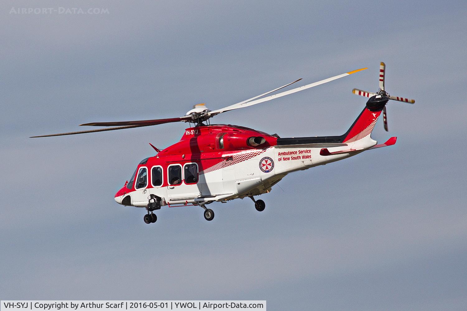 VH-SYJ, 2007 AgustaWestland AW-139 C/N 31114, VH-SYJ Wings over Illawarra 2016