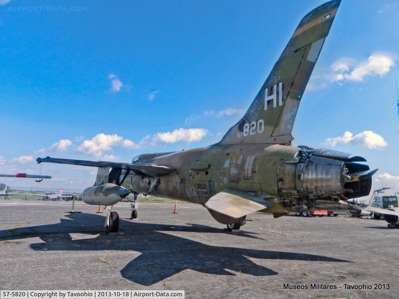 57-5820, Republic F-105B Thunderchief C/N B57, Republic F-105B Thunderchief