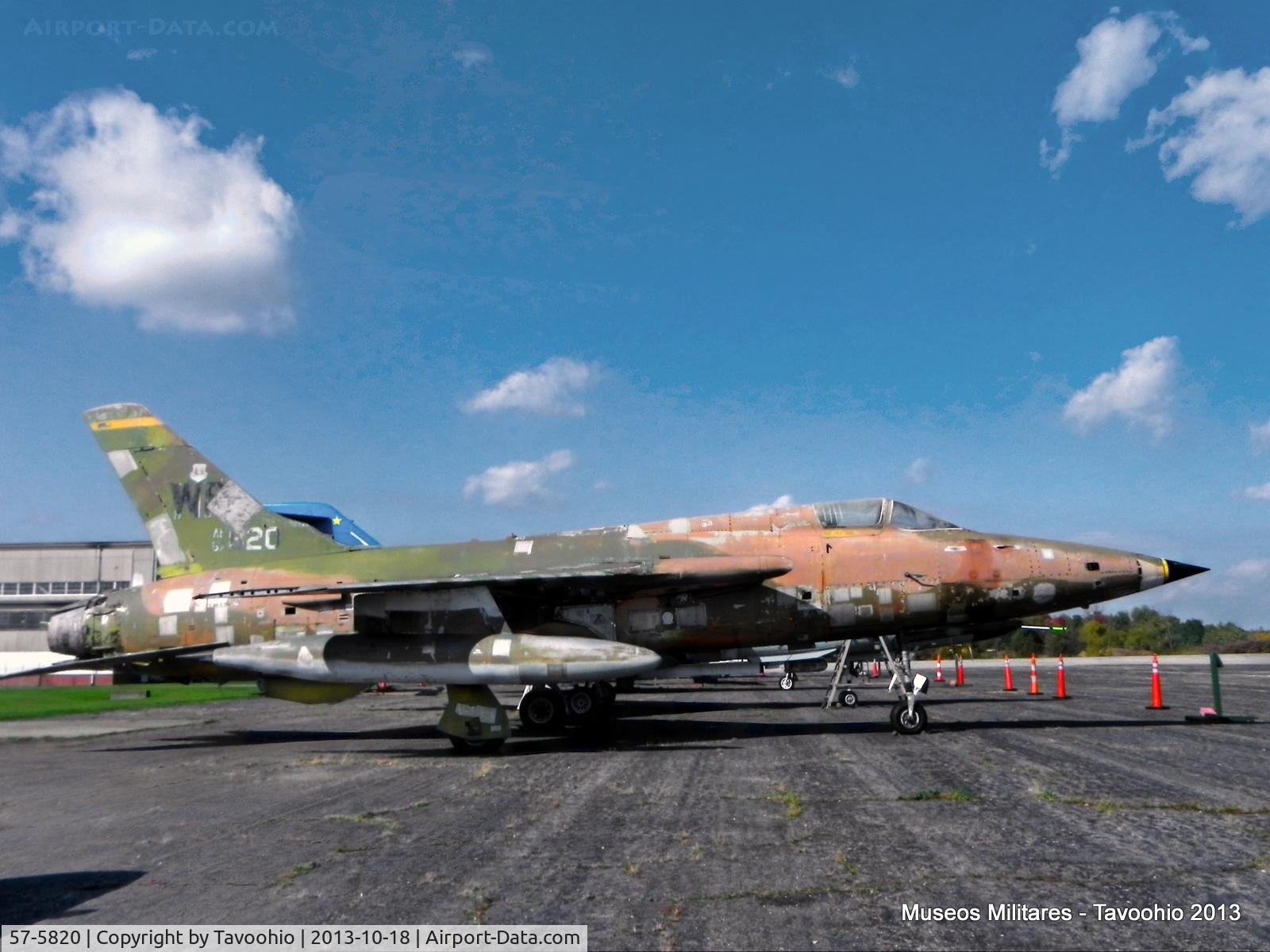 57-5820, Republic F-105B Thunderchief C/N B57, Republic F-105B Thunderchief