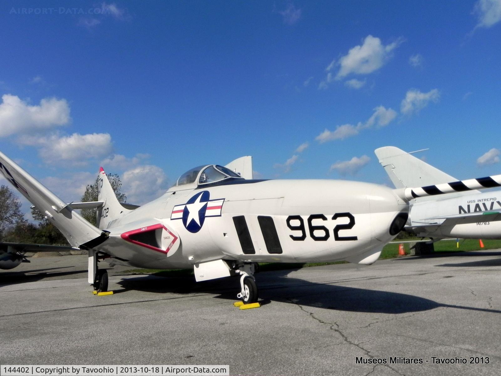 144402, Grumman RF-9J Cougar C/N Not found 144402, Grumman F9F-8 (F-9J) Cougar