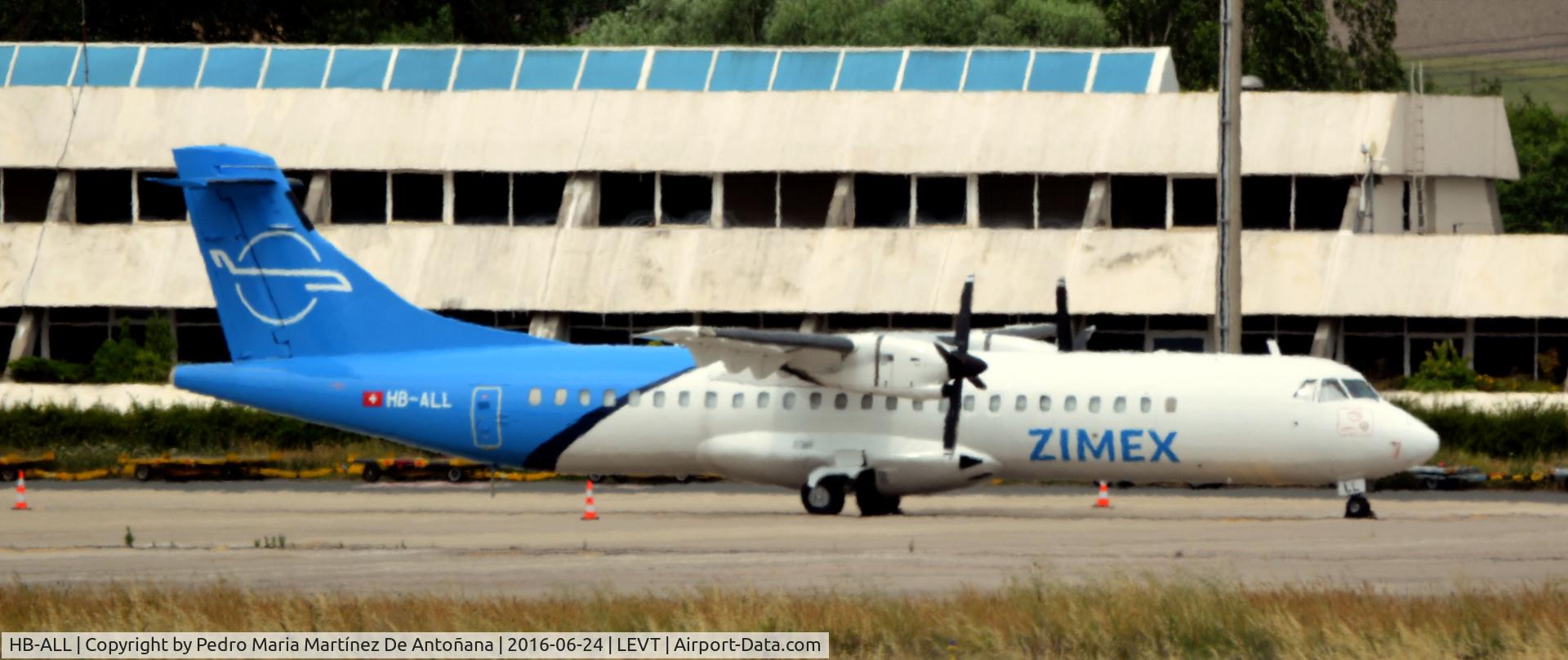 HB-ALL, 1994 ATR 72-202F C/N 411, Foronda - Vitoria-Gasteiz - España