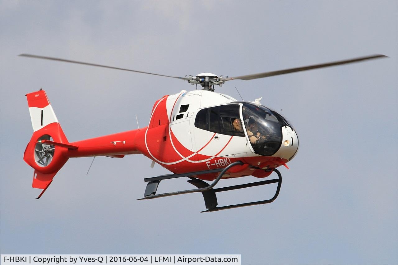 F-HBKI, 2009 Eurocopter EC-120B Colibri NHE C/N 1612, Eurocopter EC-120B Calliopé, On display, Istres-Le Tubé Air Base 125 (LFMI-QIE) open day 2016
