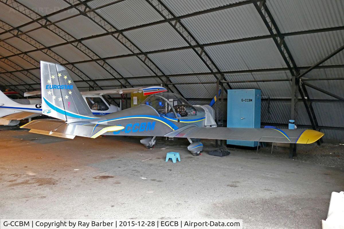G-CCBM, 2003 Aerotechnik EV-97 Eurostar C/N PFA 315-14023, Evektor EV-97 EuroStar [PFA 315-14023] Manchester-Barton~G 28/12/2015