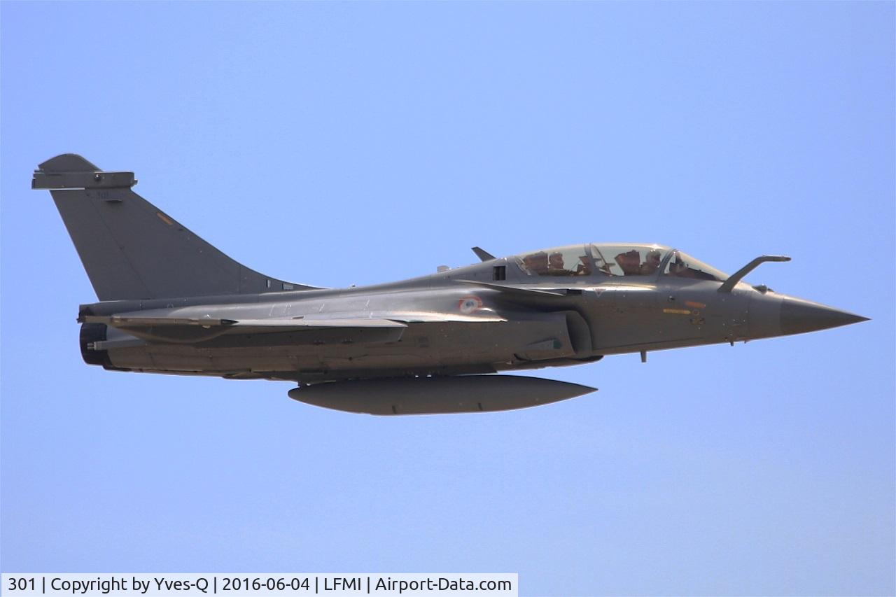 301, Dassault Rafale B C/N 301, Dassault Rafale B, On display, Istres-Le Tubé Air Base 125 (LFMI-QIE) open day 2016