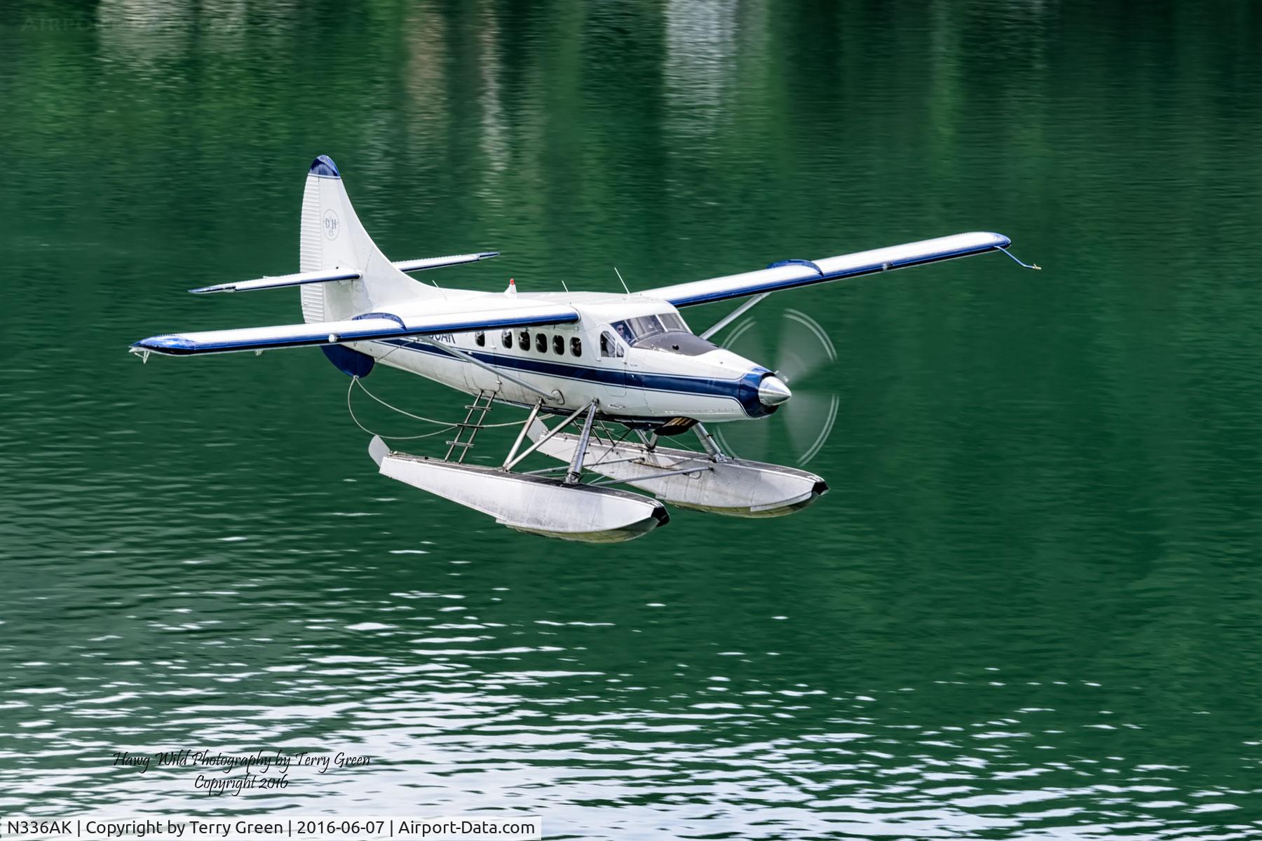 N336AK, 1958 De Havilland Canada DHC-3 Turbo Otter Otter C/N 333, Port of Juneau, Alaska