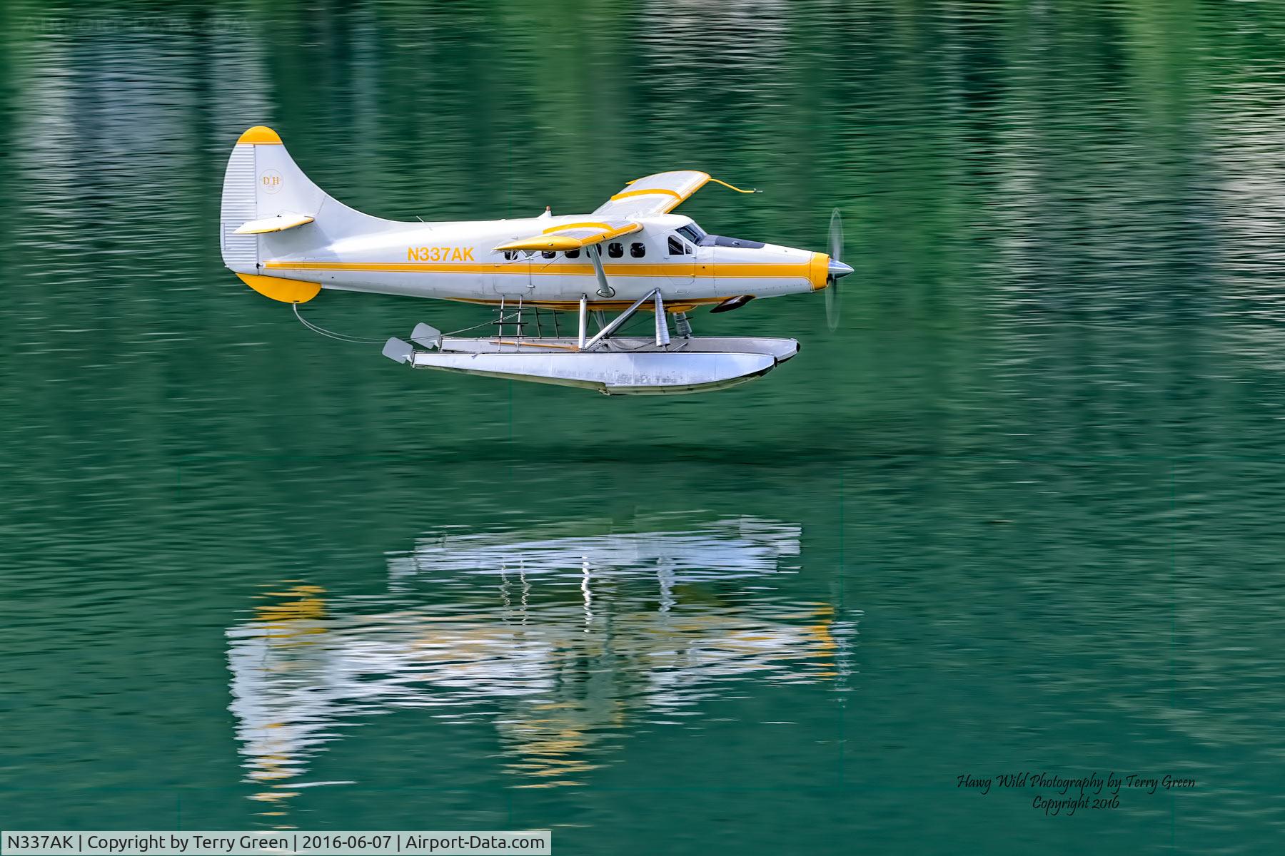 N337AK, 1961 De Havilland Canada DHC-3 Otter C/N 418, Port of Juneau Alaska