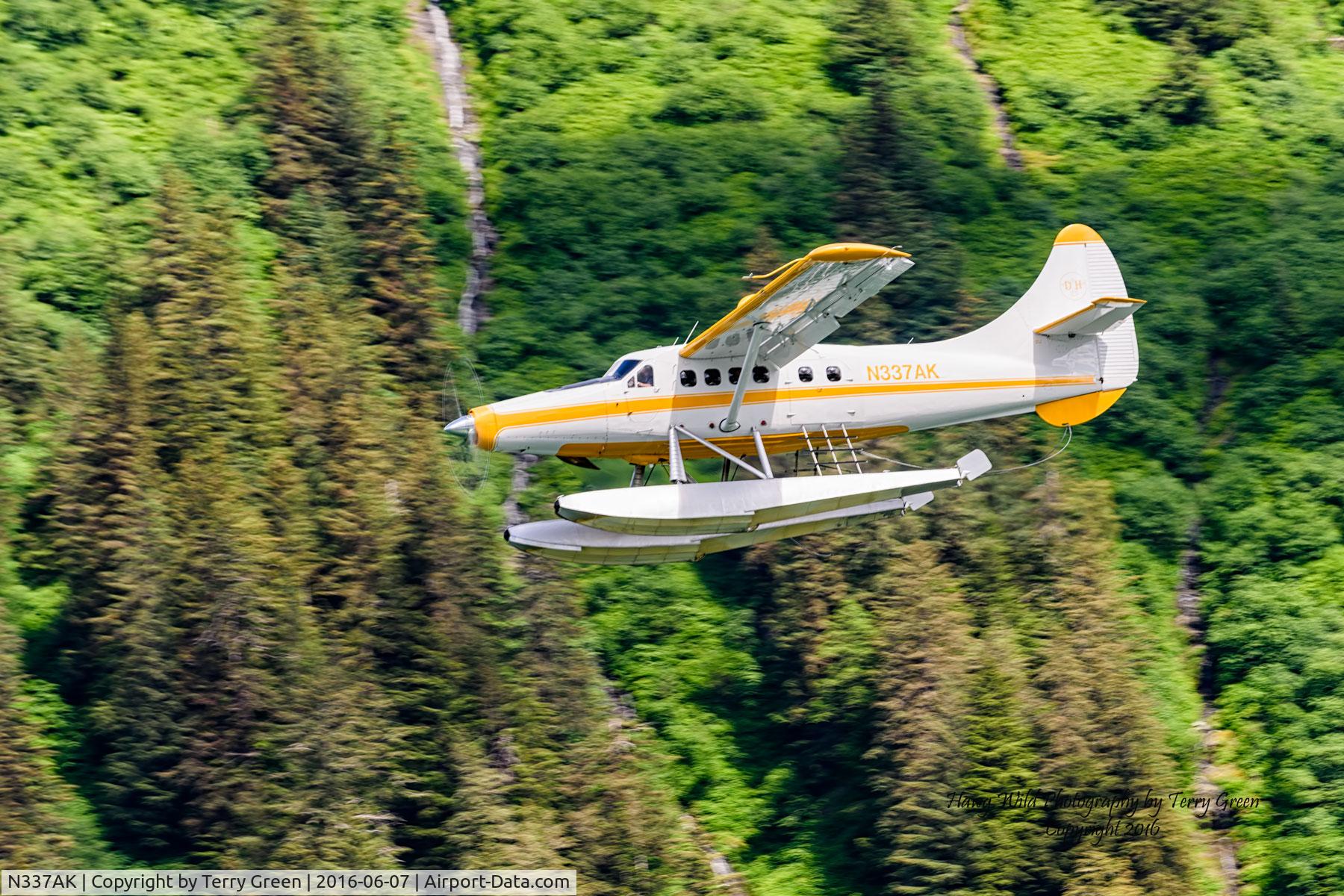 N337AK, 1961 De Havilland Canada DHC-3 Otter C/N 418, Port of Juneau Alaska